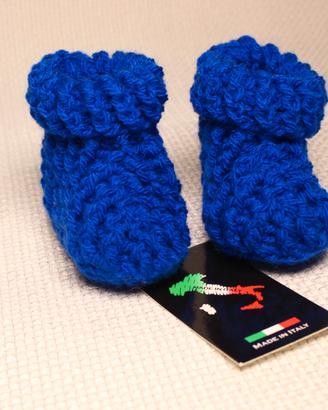 Scarpette per neonato artigianali italiane Art.048