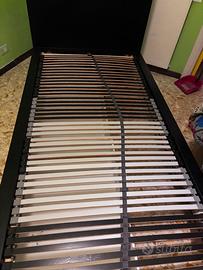 Struttura letto singolo IIkea Malm nero