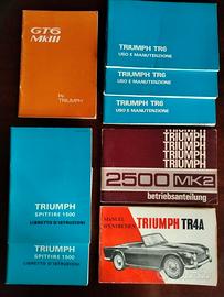 Libretti uso e manutenzione Triumph