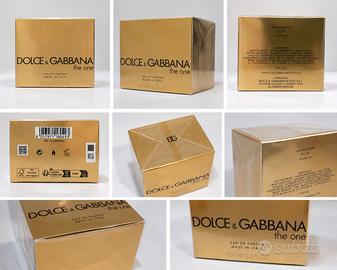 DOLCE & GABBANA The One EDP 75ml NUOVO Sigillato 