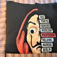 Felpa con cappuccio La Casa di Carta TG XS