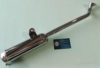 marmitta cromata piaggio ciao nuova