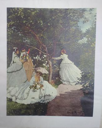 Riproduzione dipinto di Monet