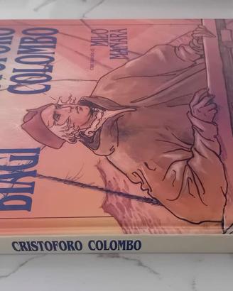 Libro Cristoforo Colombo di E. Biagi e Milo Manara