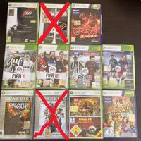 Giochi Xbox 360 (FIFA, gears of war, grease...)