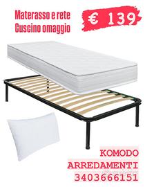 Materasso e rete di alta qualità