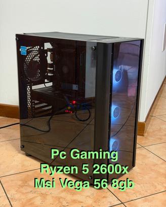 Pc Gamin Ryzen 5 2600x | msi vega 56 | 16gb ram