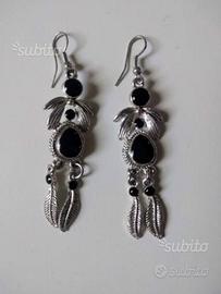 Orecchini pendenti etnici