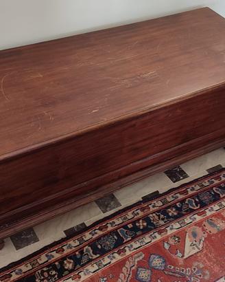 Cassapanca d'epoca in legno