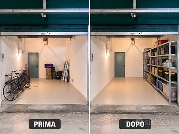 SCAFFALATURA IN ACCIAO PER GARAGE