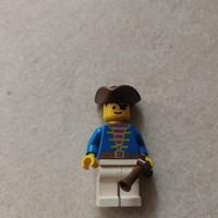 Lego Pirates Vintage Minifigure Pirate Blue Jacket