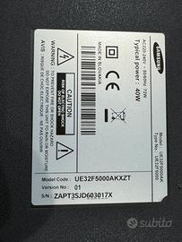 Ricambi tv samsung 32”