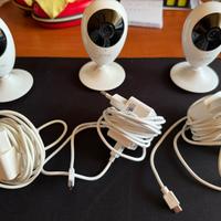 Kit 3 telecamere WI FI Tim con alimentatori