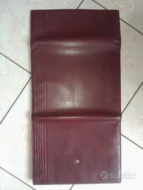 porta documenti pelle Versace