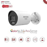 Hikvision 8MP 4K ColorVu 3.0 AcuSense 40m IR PoE