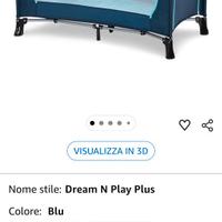 Lettino da campeggio nuovo