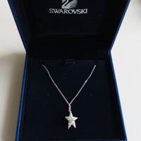 Collana swarovski stella argento