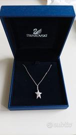 Collana swarovski stella argento