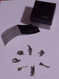 7 Ciondoli Athena Argento 800 Scatola e Garanzia

