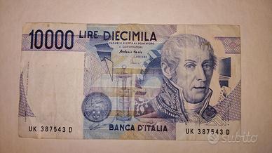 banconota 10000 lire