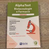 Alpha Test Biotecnologie e Farmacia 3200 quiz