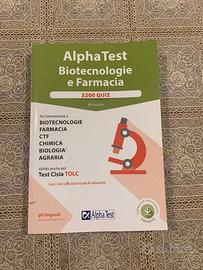 Alpha Test Biotecnologie e Farmacia 3200 quiz