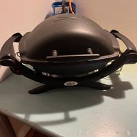 Weber q1000 gas + kit adattatore weber