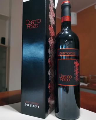 Bottiglia di vino DesmoRosso Ducati del 2007