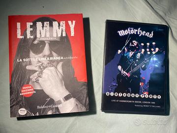 Lotto Motörhead: Libro+ dvd live 1985