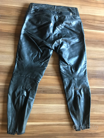 Pantaloni moto in pelle Dainese e MyTech