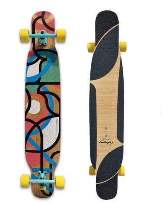 longboard skate loaded
