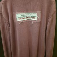 Maglione a zip vinaccia taglia L