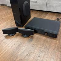 Lettore dvd e impianto audio