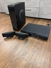 Lettore dvd e impianto audio