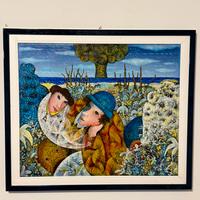 Raimondo  Cardelli olio su tela cm 50x60