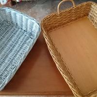 2 cesti in vimini cm. 45x30 in perfetto stato