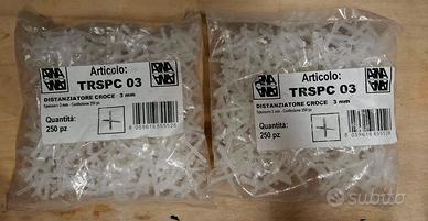Distanziatori a croce da 3 mm per pistrelle