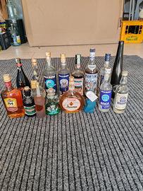 Collezione Bottiglie Liquori Vintage & Artigianali