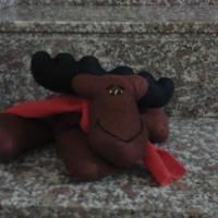 Peluche Renna in feltro