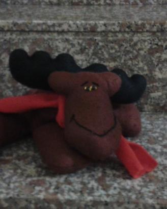 Peluche Renna in feltro