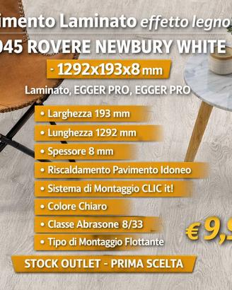 STOK PAVIMENTO LAMINATO EGGER PRIMA SCELTA
