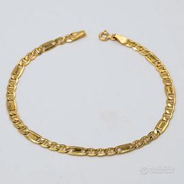 Bracciale uomo in oro giallo 18 kt 750  A.18