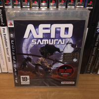 Afro Samurai PS3 nuovo sigillato raro