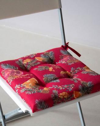 cuscino per sedia trapuntato