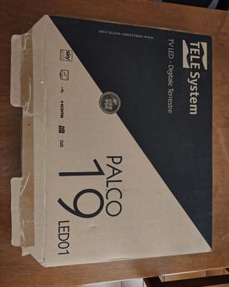 TV Tele System Palco 19" LED - NUOVA IMBALLATA