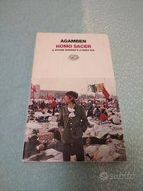 Giorgio Agamben Homo sacer prima edizione