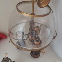 lampadario rustico per taverna