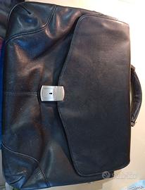 Borsa Cartella vera pelle Ferrè con porta Pc