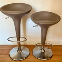 Magis Bombo Stool COPPIA Sgabelli grigi