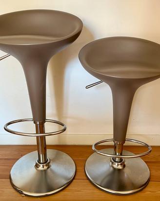 Magis Bombo Stool COPPIA Sgabelli grigi